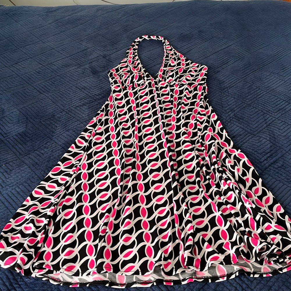 London Times Halter Dress